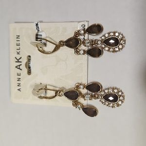 New Anne Klein chandelier earrings